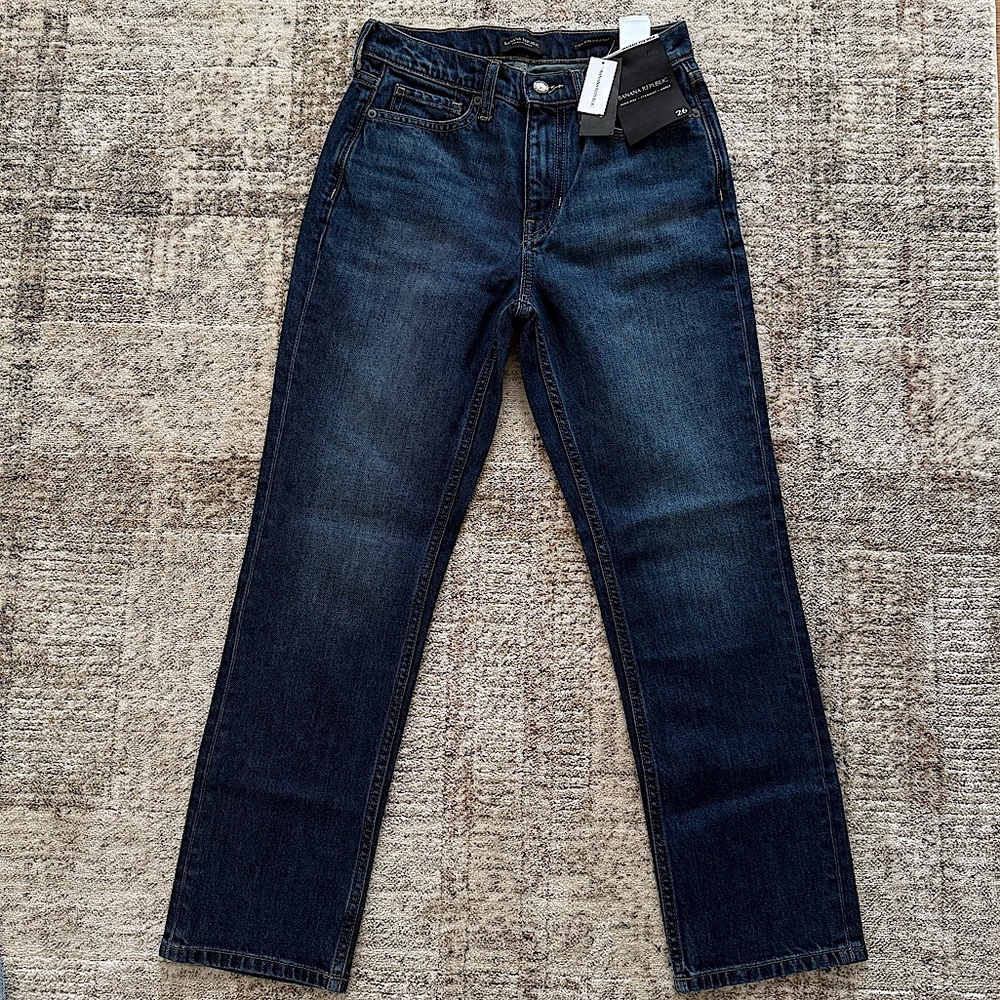 Banana republic HIGH-RISE STRAIGHT JEAN (26)